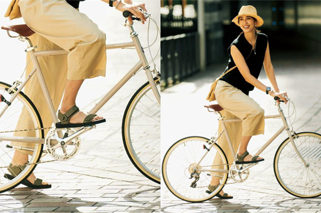 潮鞋推荐女粗跟凉鞋穿搭,日系休闲穿搭鞋子