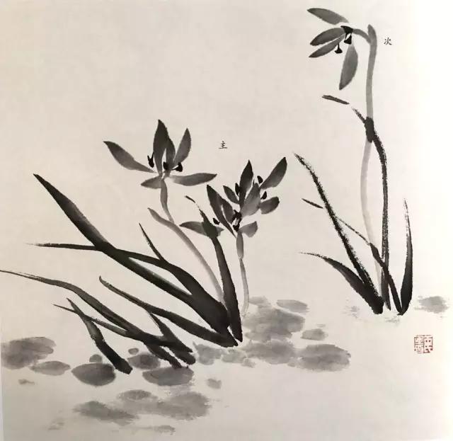 兰花绘画技法教程视频,泰国兰花绘画技法