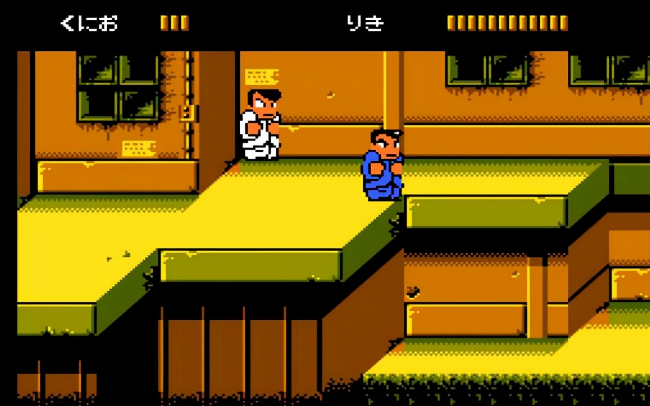 热血物语怎么进冷锋学校,热血物语到了冷锋学院后没路了