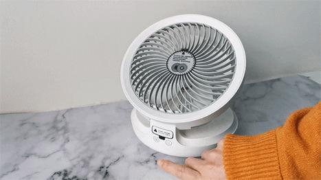 轻薄可壁挂一年四季都可用颜值超高悬浮循环空气扇