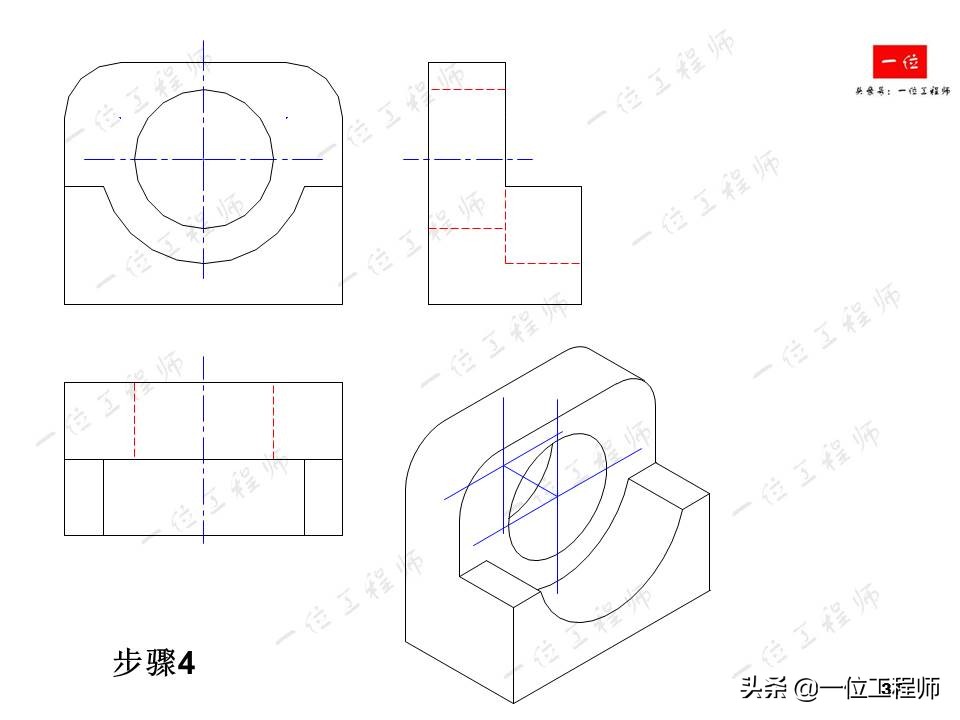 轴测图半圆弧的画法,轴测图角度画法教程