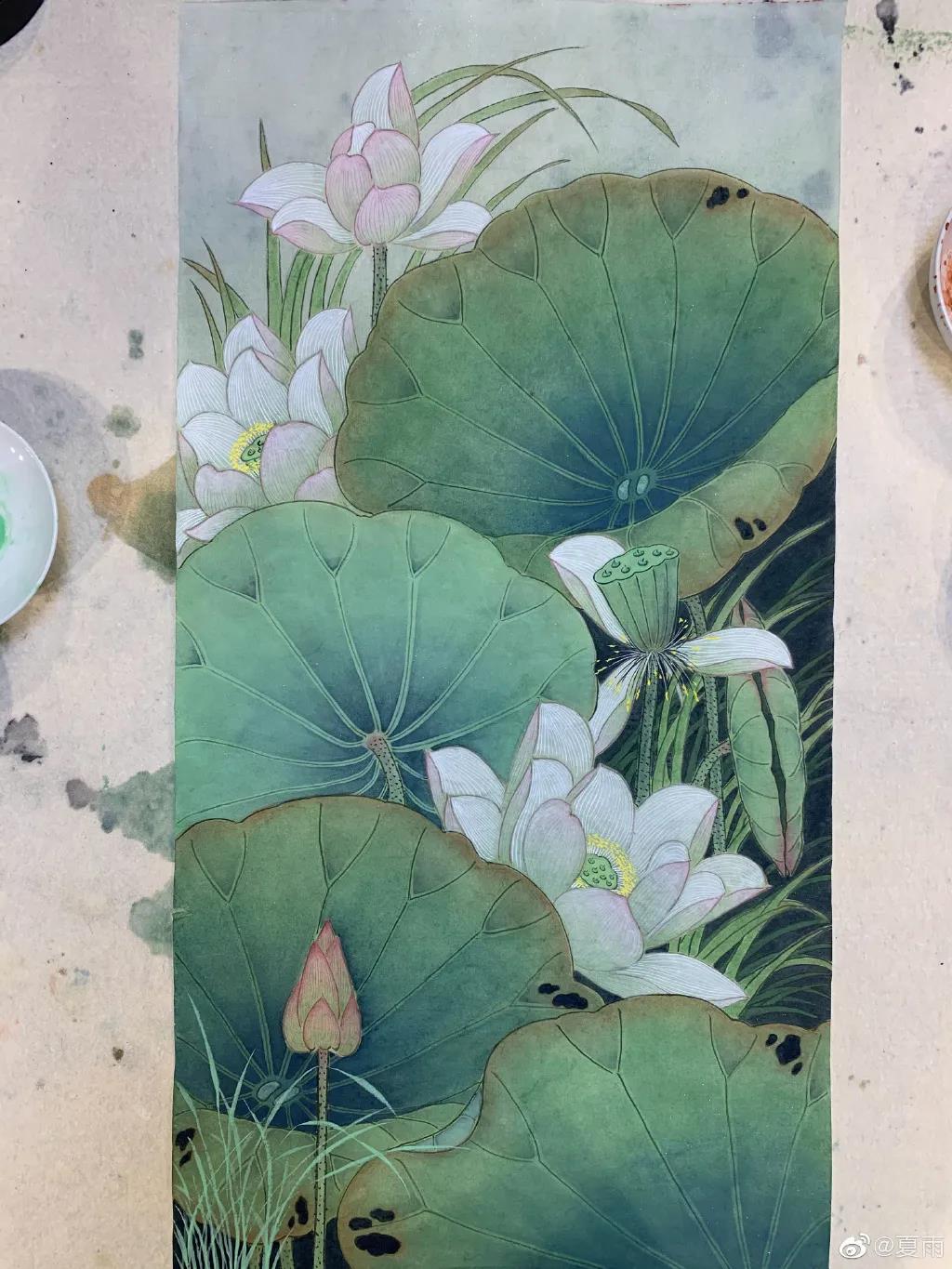 影帝夏雨书法真迹,演员夏雨晒书法作品