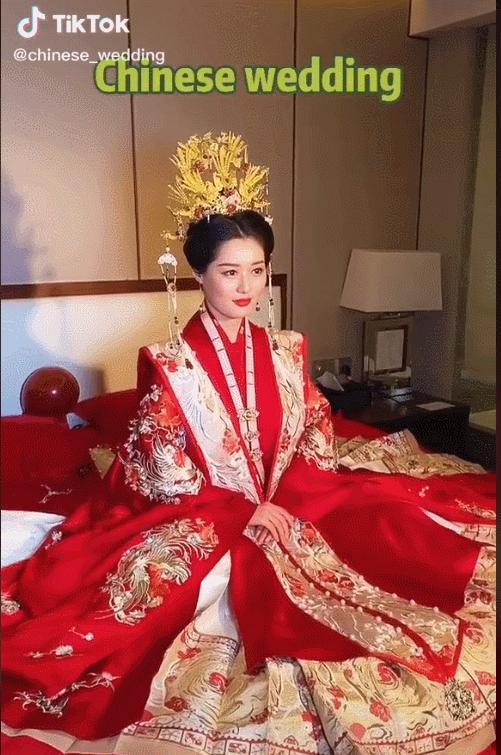 中式婚礼火了好多人观看,火遍全球的中式婚礼