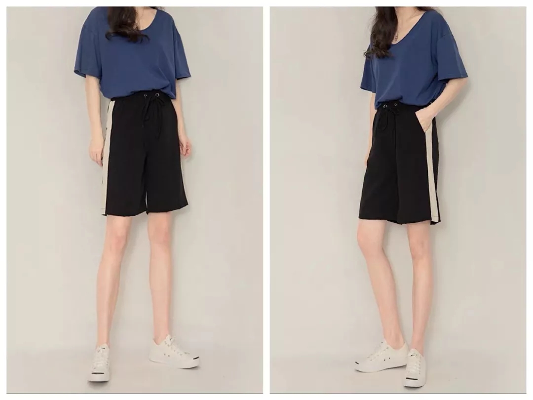 小个子微胖女生夏天穿的短裤,小个子夏季短裤适合穿多长