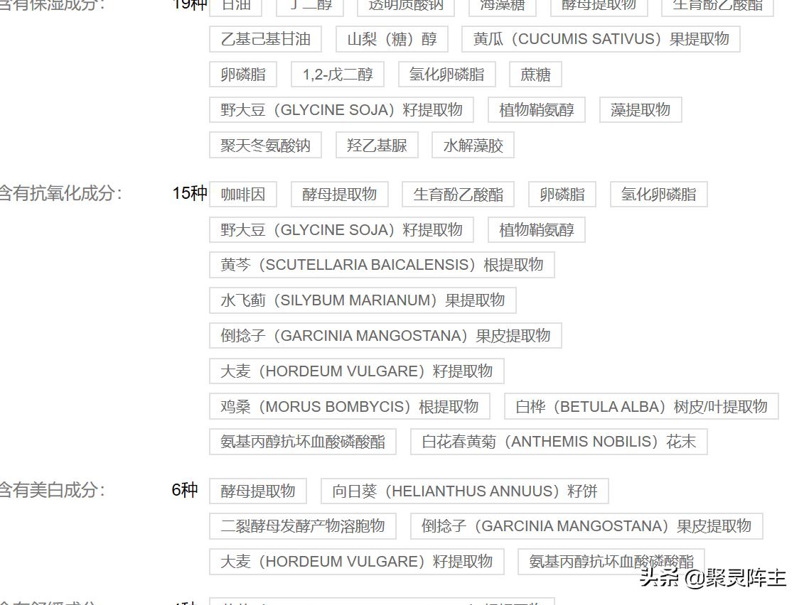 小棕瓶成分表在哪里看,小棕瓶小样跟正品的区别
