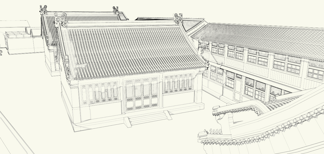 古建筑屋顶图片大全,古建筑屋顶小瓦做法