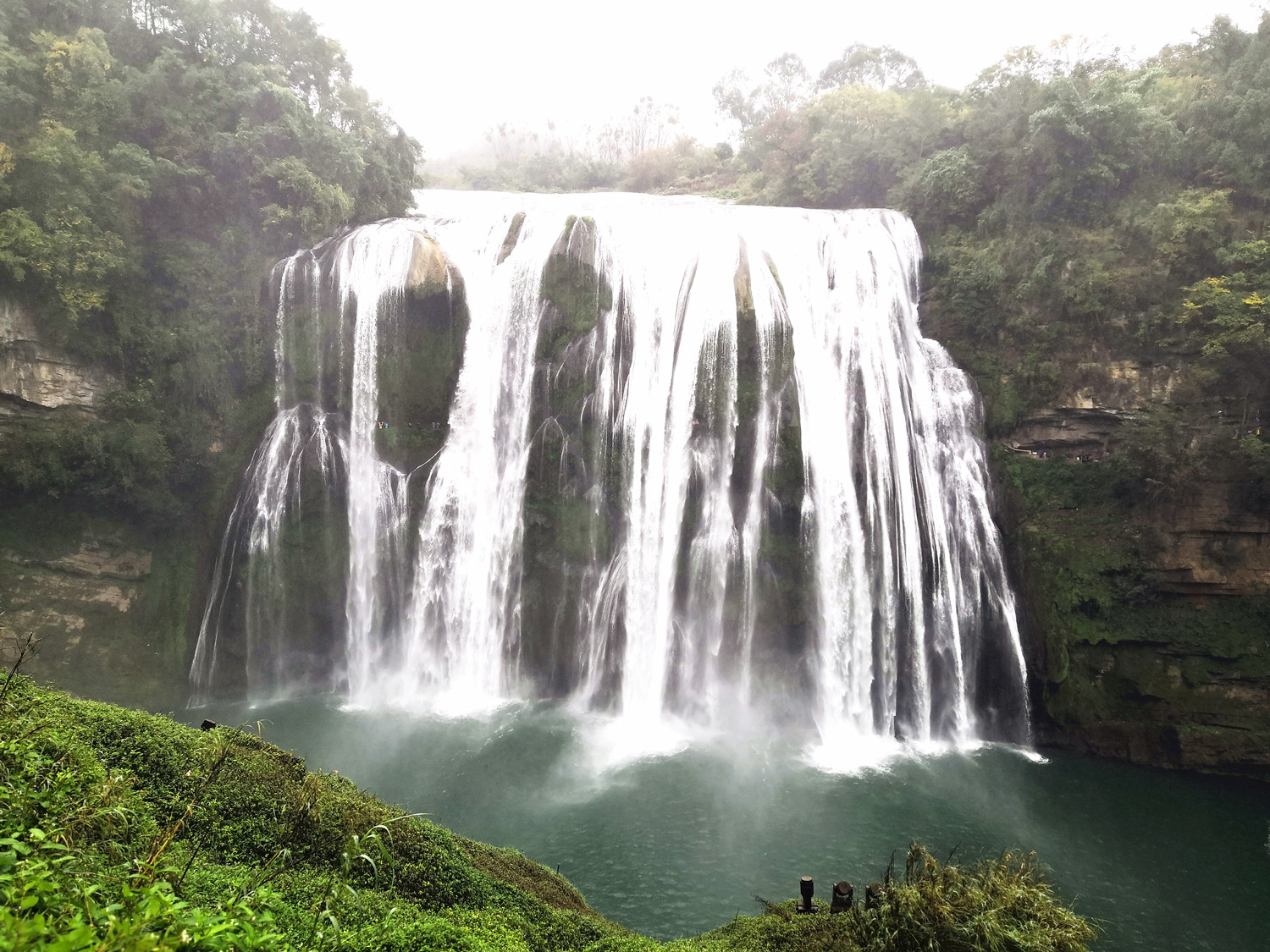 冬季的黄果树瀑布,冬季黄果树瀑布要带雨衣吗