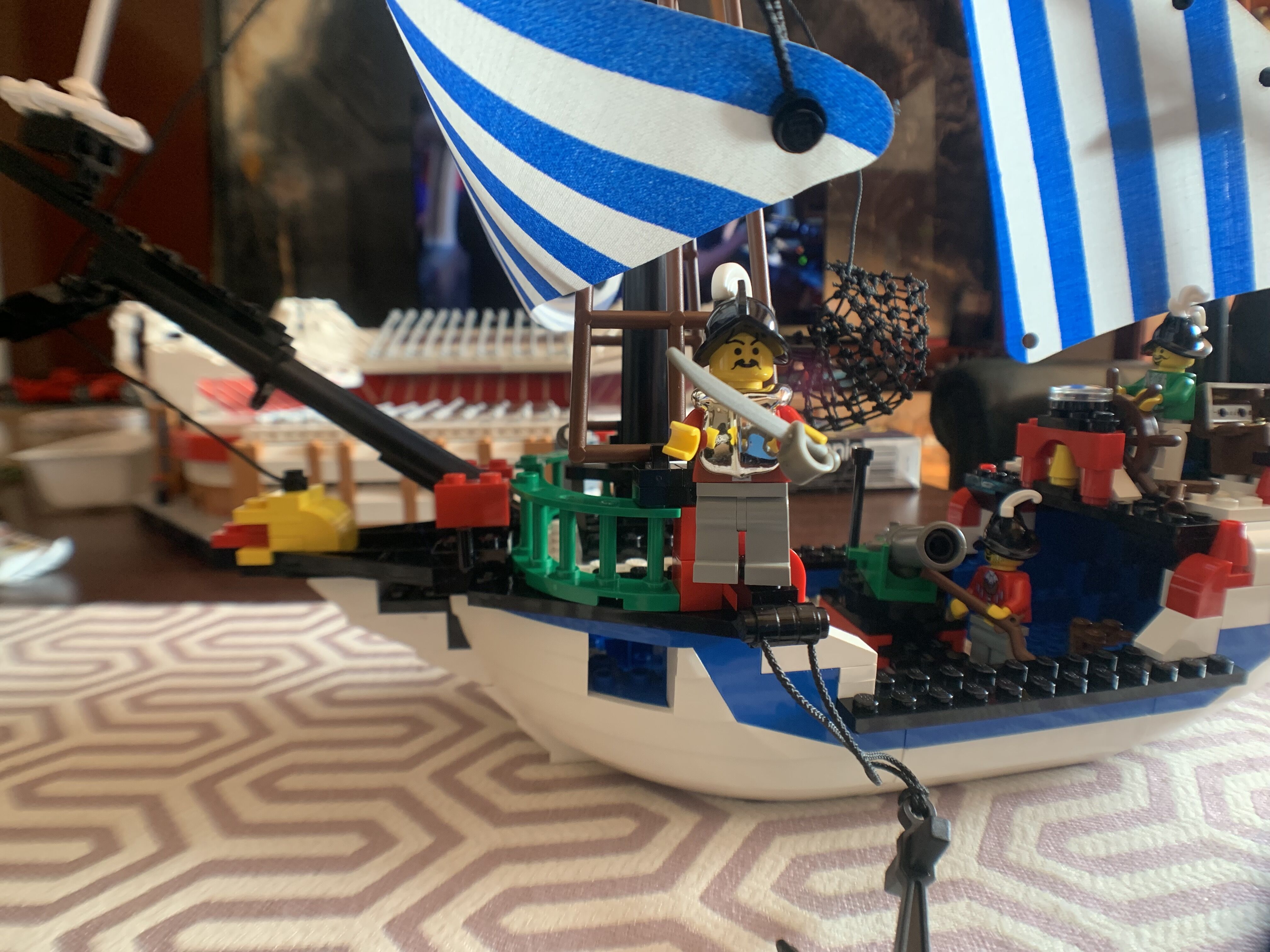 乐高加勒比海盗帝国战舰开箱测评,乐高海盗沉船测评