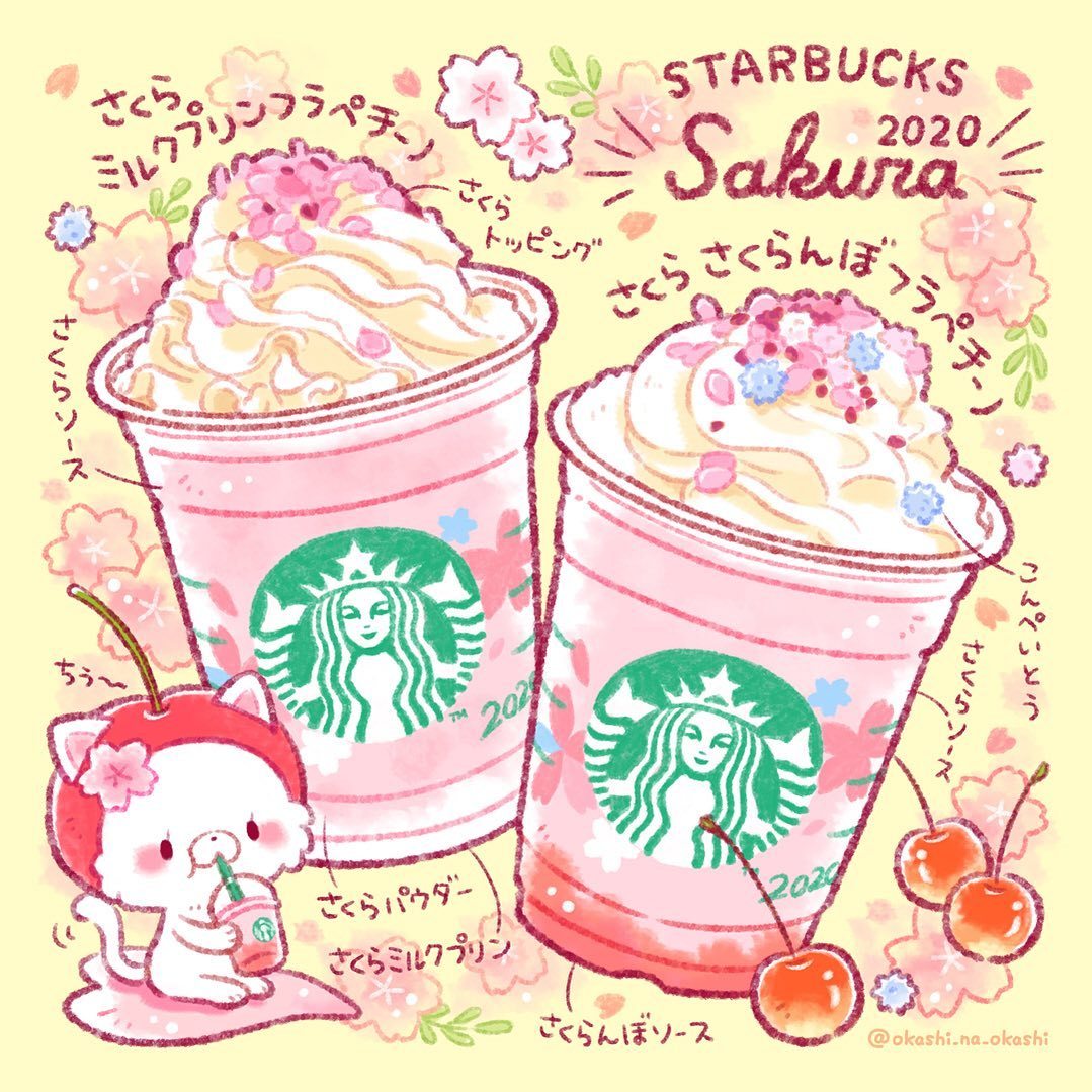 可爱甜品美食插画图片,可爱美味甜品蛋糕下午茶插画