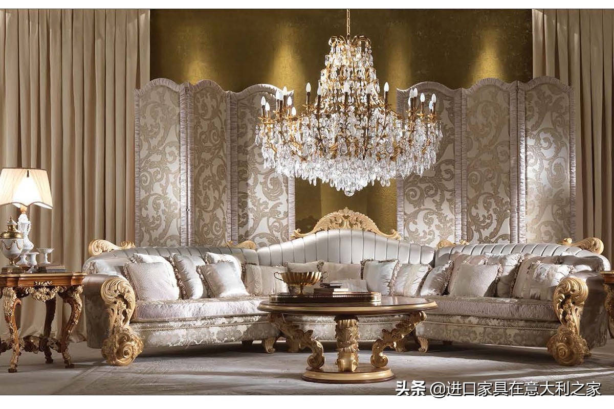 欧式奢华布艺沙发,欧式风格真皮沙发效果图