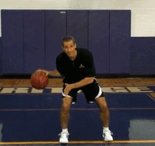 篮球基本运球动作教学,篮球教学基本功零基础运球
