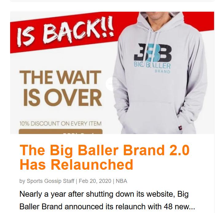 鐞冪埞瀹ｅ竷bigballerbrand鍥炲綊,鐞冪埞瀹ｅ竷鑷鍝佺墝鍗冲皢鍥炲綊