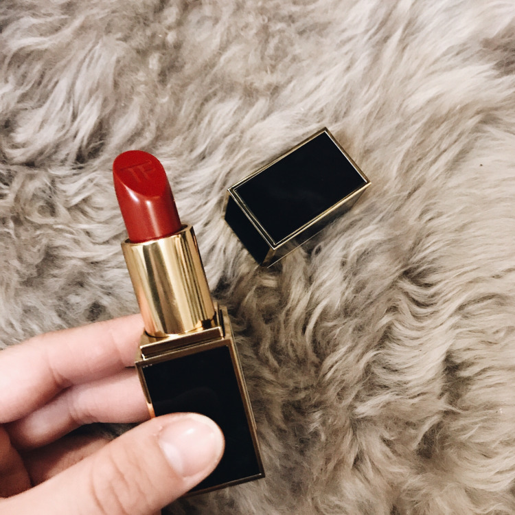 tf03口红黑管试色,tf口红最红