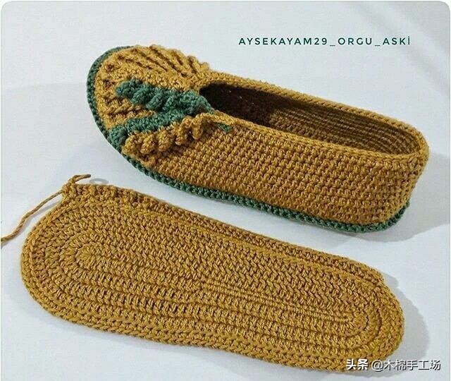 春天来了给自己添一双好鞋吧,春夏鞋子钩单鞋简单钩法