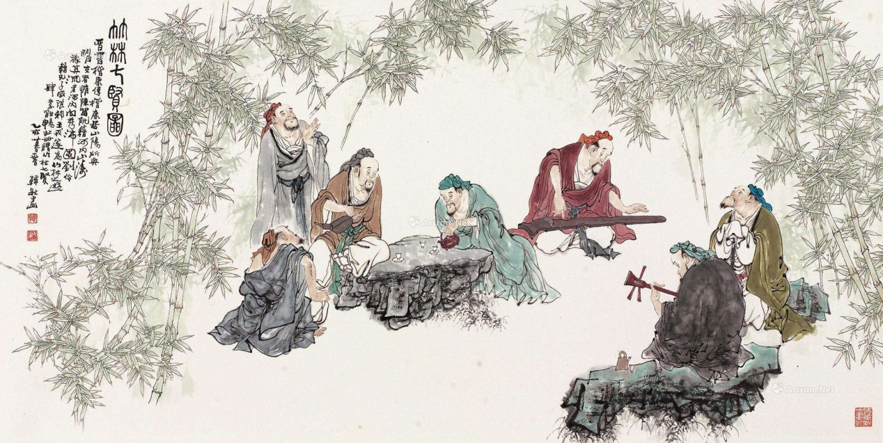 竹林七贤为什么随性而为,竹林七贤体现了怎样处世态度