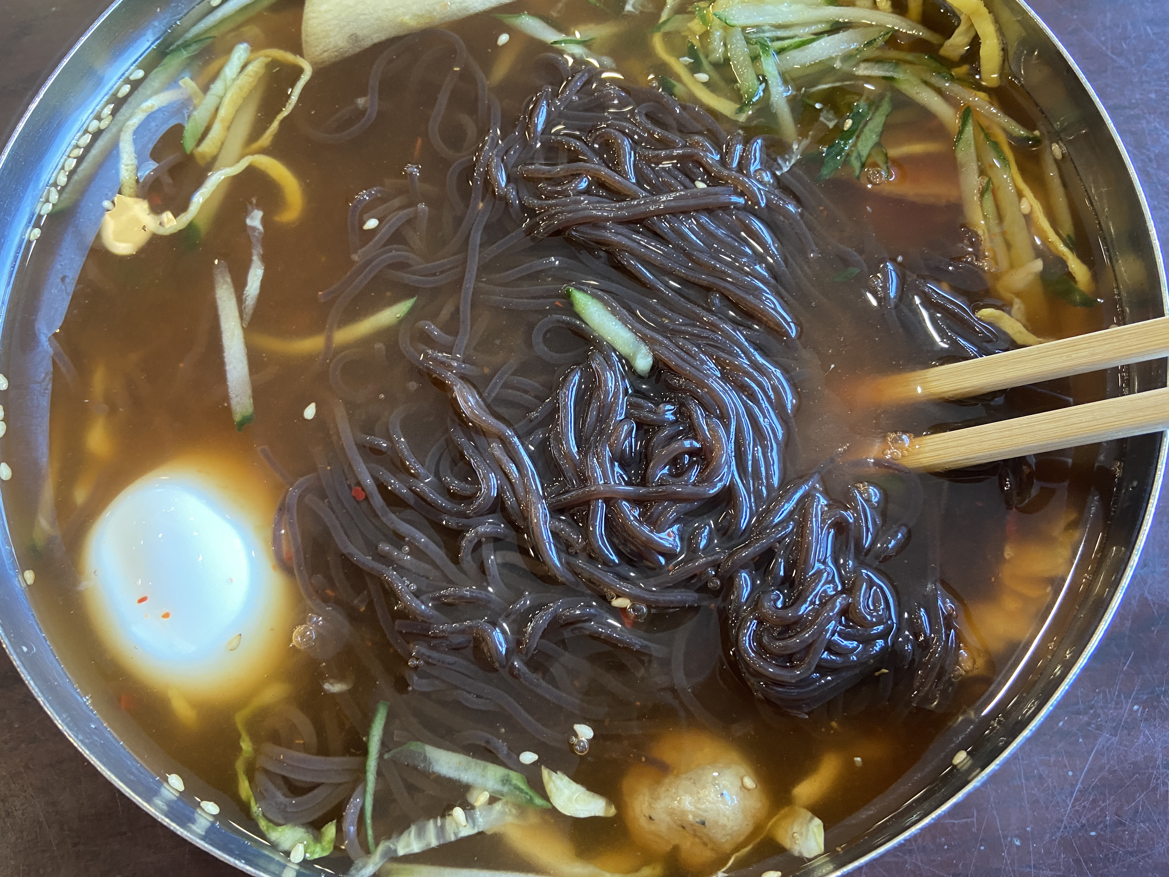 延吉冷面排名第一名探店,延吉冷面中国十大名面之一