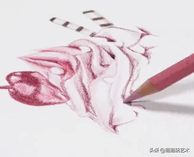 彩铅叠色3层就上不去了,彩铅叠色叠不上去