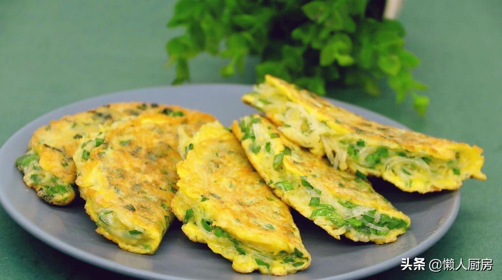 不需揉的韭菜鸡蛋饼的做法,韭菜鸡蛋饼不用面粉的做法