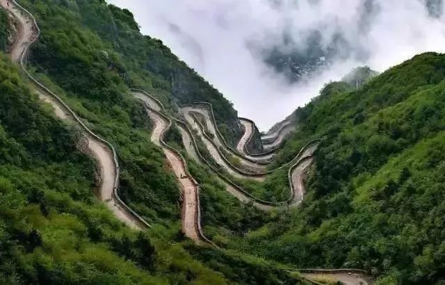 太行大峡谷挂壁公路自驾,郭亮太行大峡谷路线图