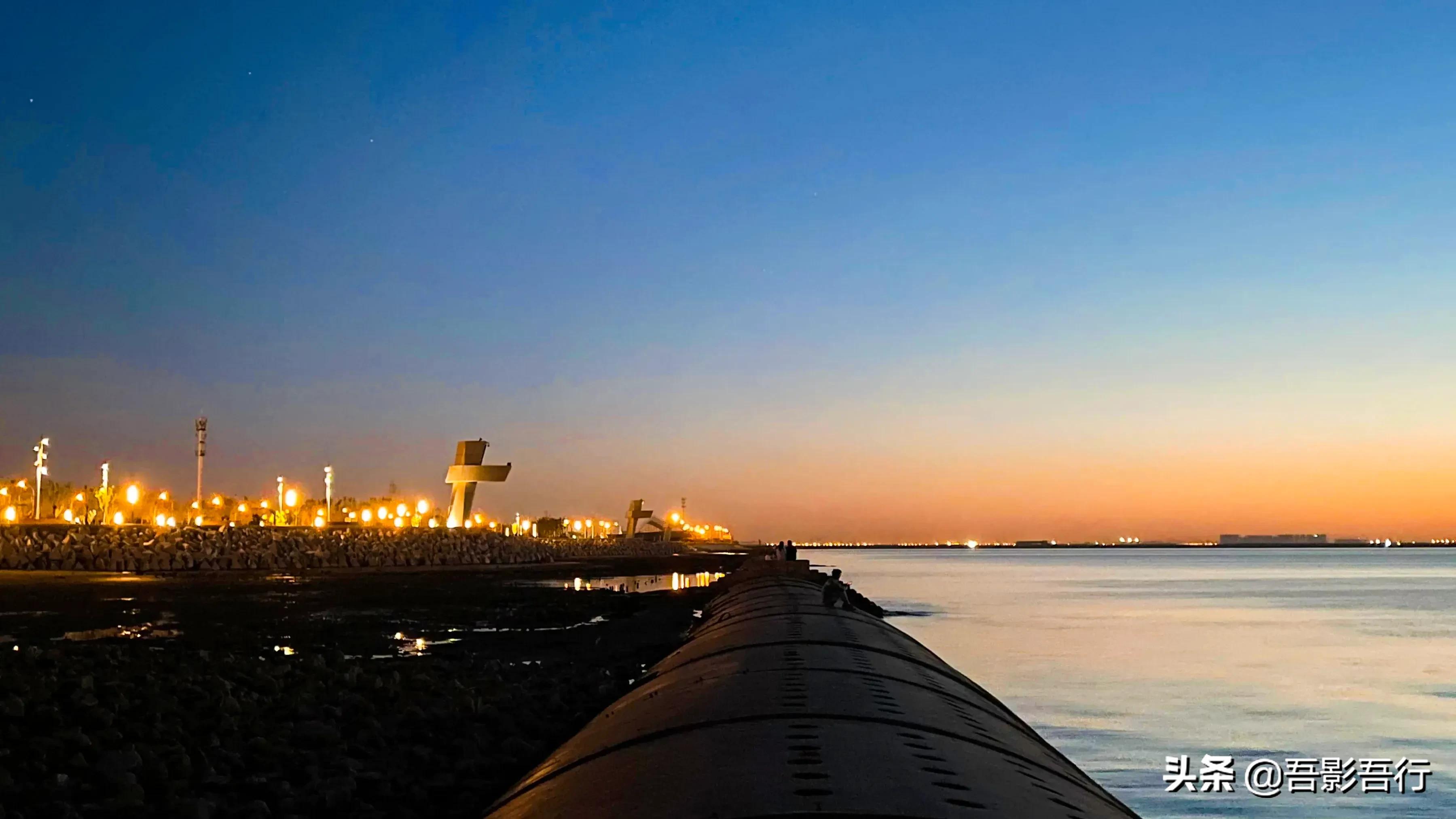 天津东疆湾自驾游,天津海边东疆湾攻略