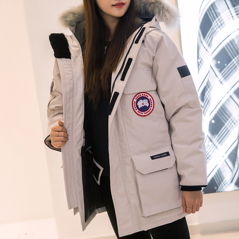 加拿大大鹅正品羽绒服远征款女中长款加厚保暖外套男