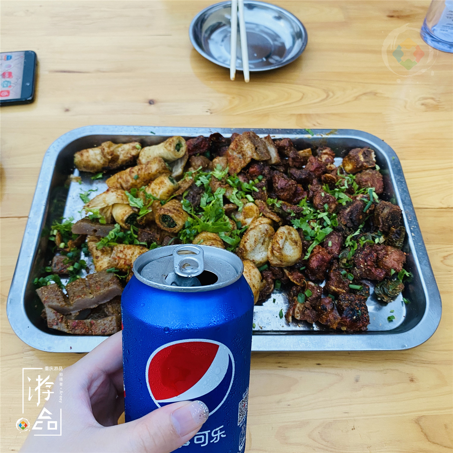 来自*藏西**烤羊腿，融入了本地的调料，味道更上一层楼，太香了