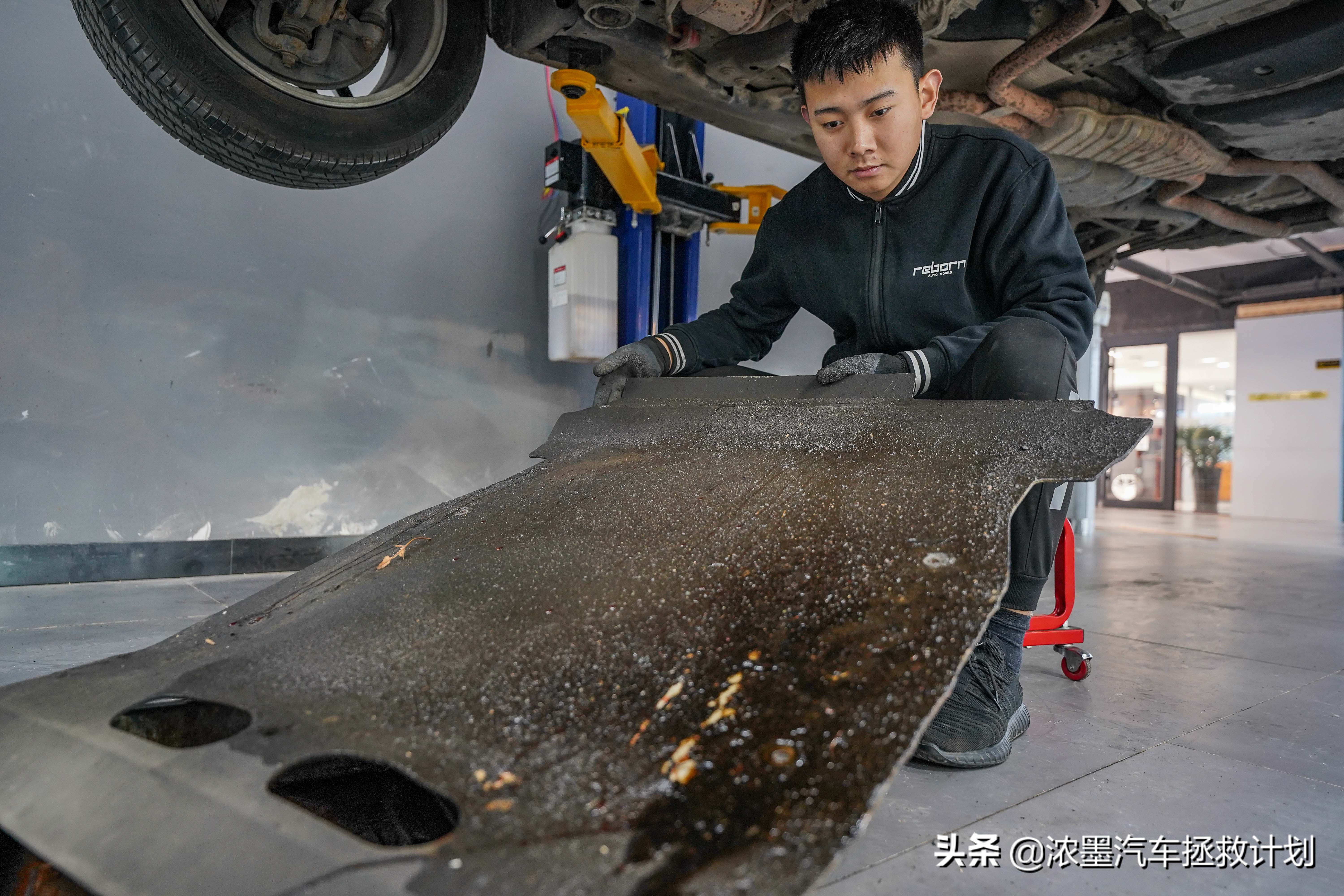 09款途锐全车修复翻新,完美修复一台即将报废的途锐