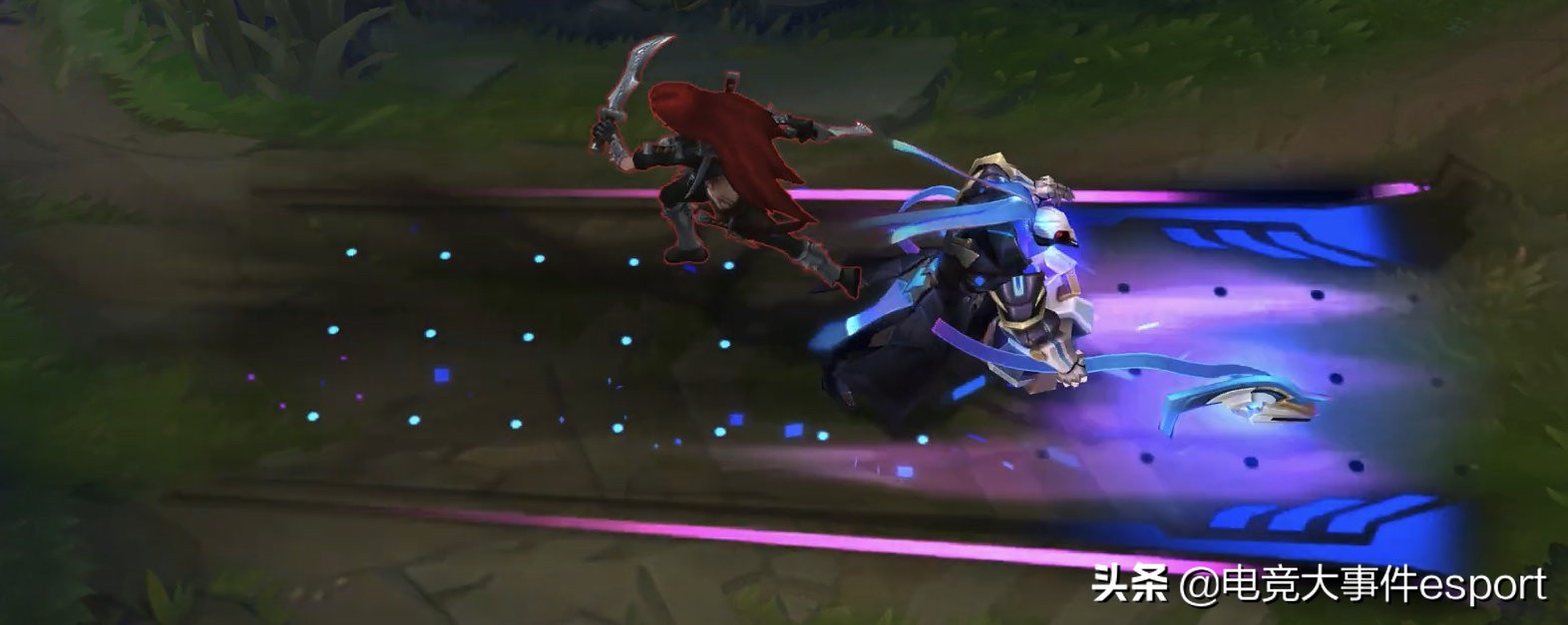 lol手游锤石未来战士皮肤技能特效,lol未来战士锤石