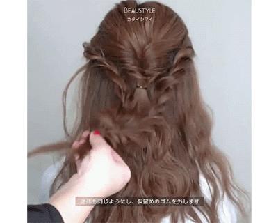 简单编发学生,手残党都会的编发教程学生