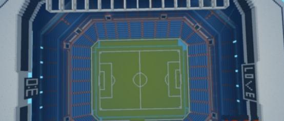 迷你世界建造世界杯足球场,如何在迷你世界建足球