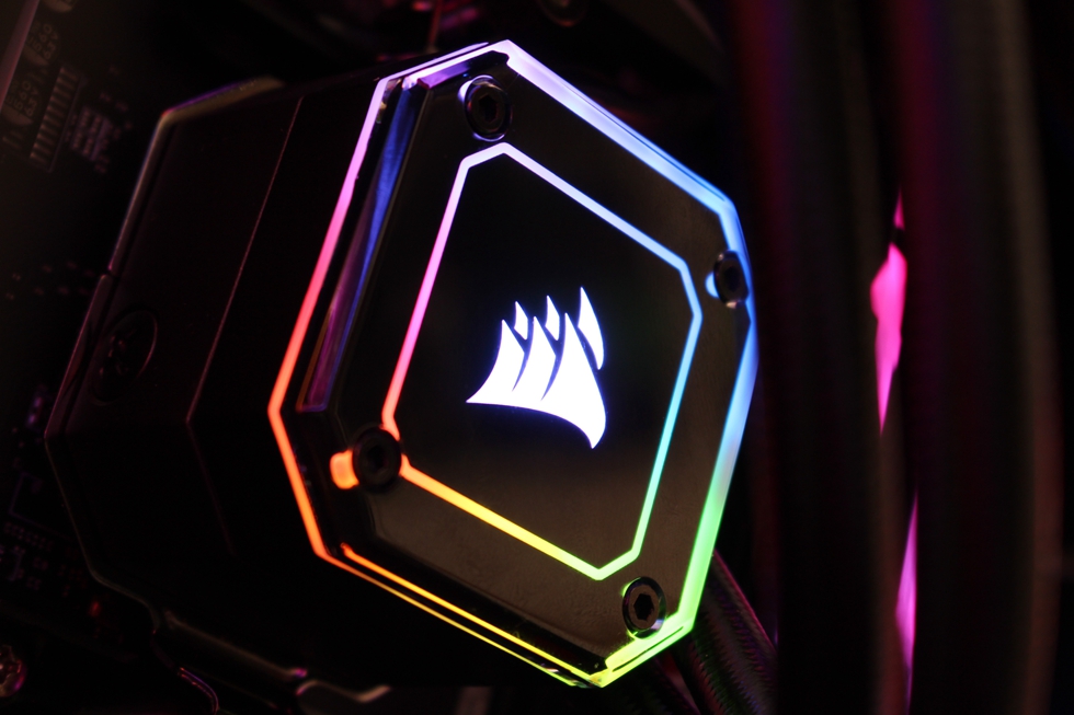 海盗船h100ipro240水冷,海盗船icueh100i一体式水冷