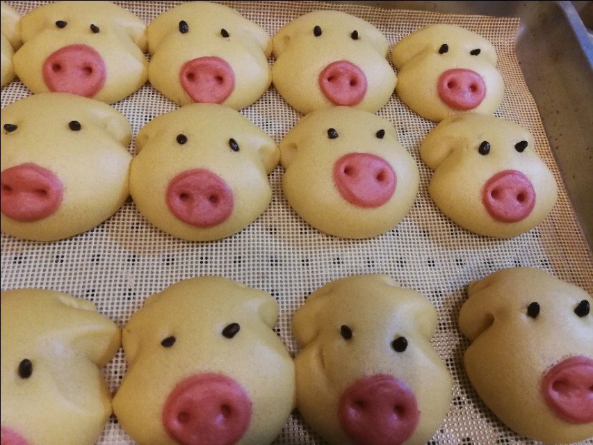 农民大姐做花馍,山东下岗女工创业做花馍