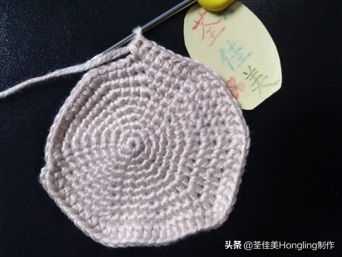 马蹄莲花的钩织教程,马蹄莲宽叶子的钩织教程