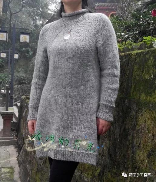 细针细线织衣服的教程,4-6岁女孩毛衣平针编织完整教程