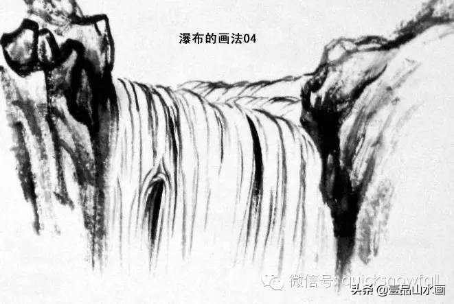 曾刚山水画视频水的画法,山水画教程水粉画