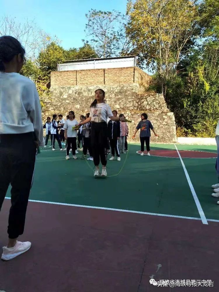 连城第25届田径运动会初中,长汀三中田径比赛开幕式