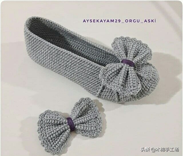 春天来了给自己添一双好鞋吧,春夏鞋子钩单鞋简单钩法