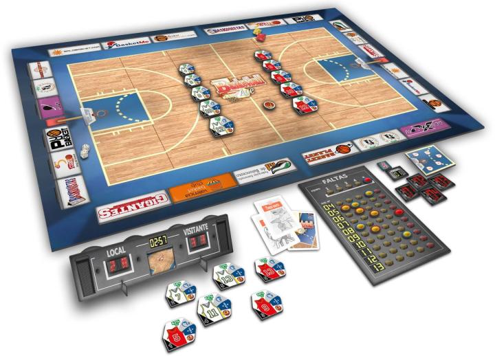 篮球桌游怎么玩,决胜nba桌游