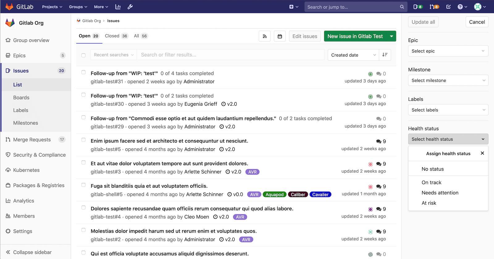 gitlab最新版功能,gitlab功能讲解