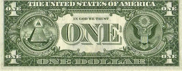 美元上面的上帝之眼是真的吗,上帝之眼为什么在美元上