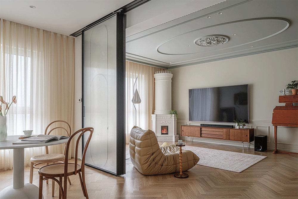 简约法式一室一厅 (一室一厅实用法式)