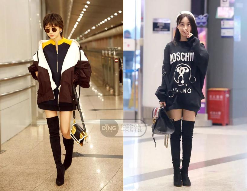 今冬靴子这样搭配就好保暖还耐看,小个子适合穿哪款冬季靴子