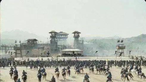 古代军队的中军是什么,古代军营中军大帐位置图