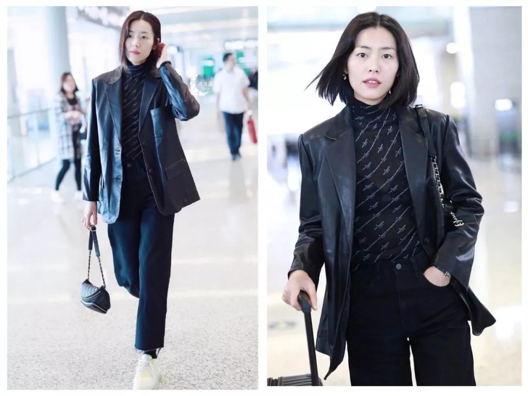 可帅气可优雅,2022刘雯秋季慵懒穿搭