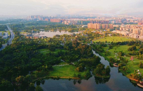 双流美丽公园城市,成都双流湿地公园美景