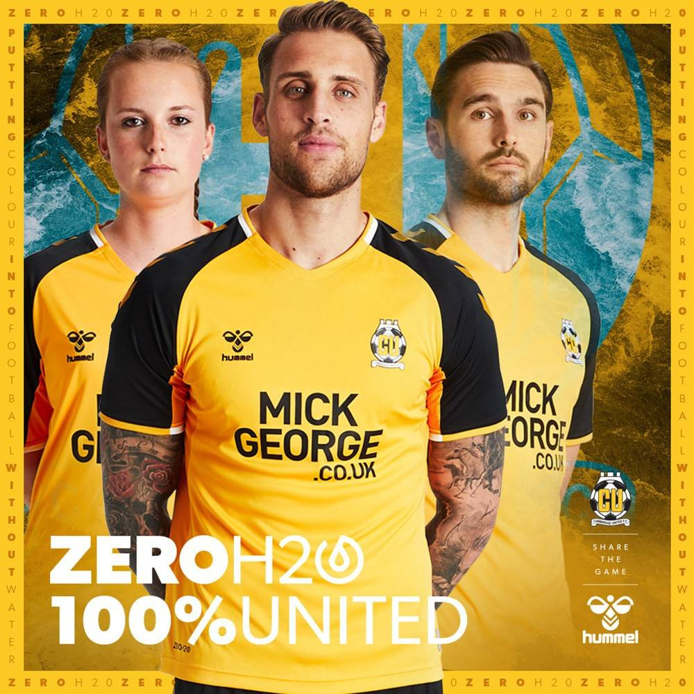 hummel赞助米德尔斯堡足球新科技ZEROH2O球衣亮相