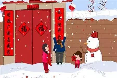 你家对联贴反了吗,春联该怎么贴才是正确的