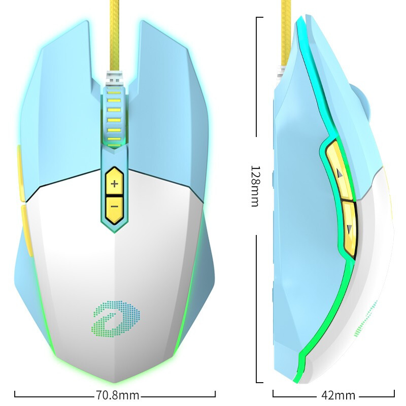 达尔优em915荆棘版鼠标是几代,达尔优鼠标em910怎么编绳