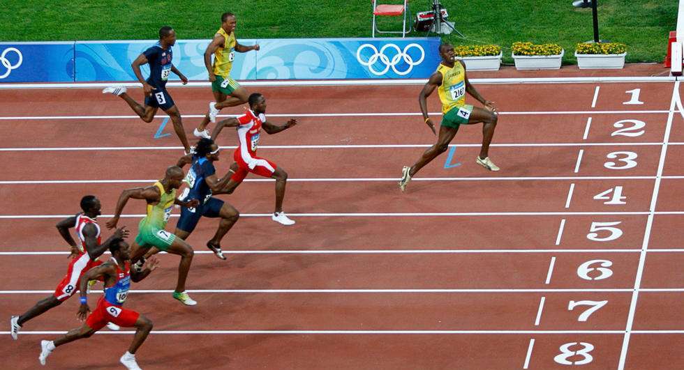 博尔特职业生涯几次破十秒,博尔特职业生涯最后一战