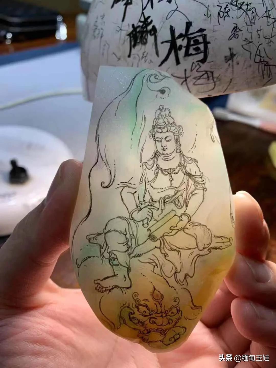 缅甸曼德勒精品翡翠原石赏析,曼德勒高端翡翠